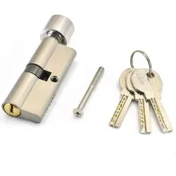 Cilindro de cerradura de puerta personalizado de latón
